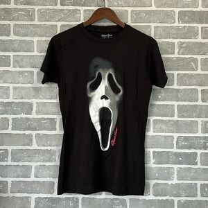 Scream‎ Horror Film Men's Small Ghost Face Mask Disguise Graphic Print T-Shirt